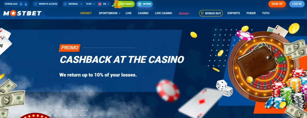 Casino Cashback Bonus